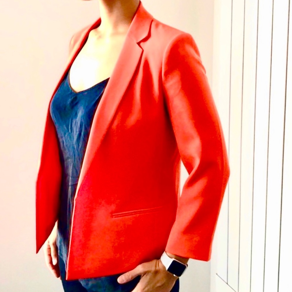 Club Monaco 3/4-Sleeve Blazer